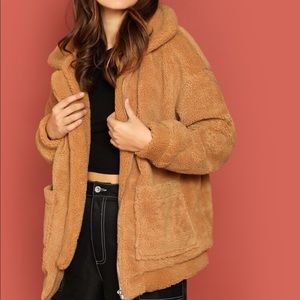 Shein teddy coat